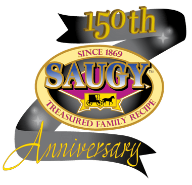 Saugy 150th Anniversary logo